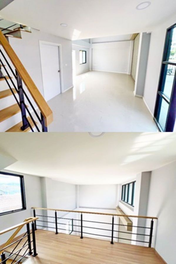 อาคารพาณิชย์ 3.5 ชั้น รังสิต คลอง 1 MRTรังสิต 3.9 กม. รร.ดวงกมล 400ม. ม.รังสิต 6.1 กม. 3นอน 3น้ำ 22 ตร.วา.200 ตร.ม.