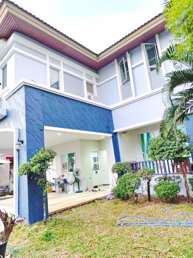 บางขุนเทียน 600 ม รร.นานาชาติเบซิส กรุงเทพฯ 600 ม.ให้เช่าบ้าน 2 ชั้น 3นอน 3 น้ำ .56 ตร.วา.230 ตร.ม.MRT บางแค 5.5 กม. พระราม 2