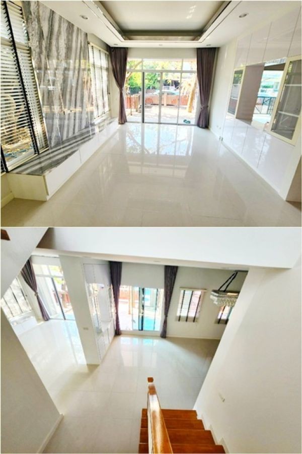 MRT ดอนเมือง  2.6 กม.ใหญ่ที่สุดในโครงการ ขาย บ้านเดี่ยวหัวมุม 2 ชั้น ตลาดโอโซนวัน 200 ม. เดอะแพลนท์ สรงประภา 4-5 นอน 6 น้ำ 68 ตร.วา.