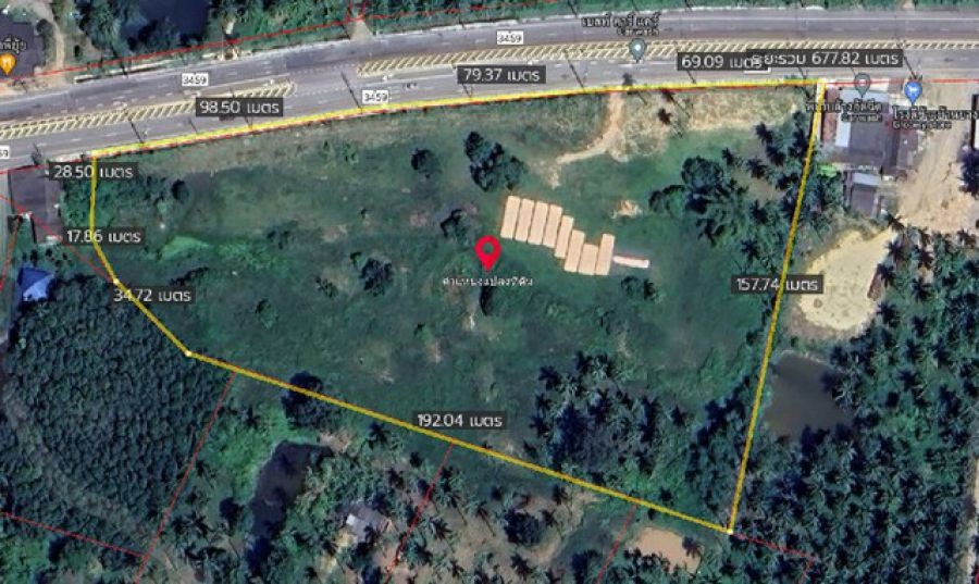 พื้นที่ดิน ที่ดินบ้านกรูด บางสะพาน จ.ประจวบคีรีขันธ์ 15 RAI 2 ngan 3 ตาราง.วา  17367840 บาท. HOT DEAL! ที่ดินแปลงใหญ่ มีเนื้อที่มาก ราคาไม่แพง ทำเลดี ติดถนนสายหลัก ใกล้แหล่งท่องเที่ยว (ชายหาดบ้านกรูด) และเหมาะสำหรับนำไปพัฒนาโครงการได้ในหลากหลายรูปแบบ