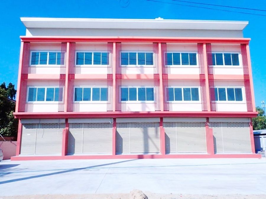 โรงเรียน มัธยมวัดหนองจอก 800ม. มิตรไมตรี ให้เช่า อ.พาณิชย์ใหม่มาก  สังฆสันติสุข! เชื่อมสัมพันธ์ 20ตรว. 220ตรม. 3ชั้น