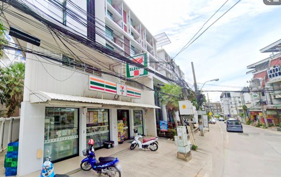 MINI BIG C พร้อมชั้นลอย 17 ตร.ว.204ตร.ม. เซ็นทรัล มารีน่า 3.1 กม ซ.นาเกลือ เทอร์มินอล21 พัทยา 2.8กม.ใหม่ อาคาร ให้เช่า 3ชั้น 3นอน