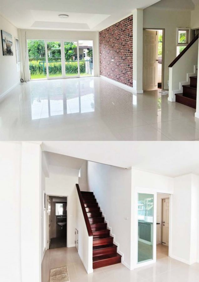 ตลาดประชาอุทิศ 90 1.5 กม.ถูกที่สุดในโลก บ้านเดี่ยว 2 ชั้น  ม.บ้านใหม่ศุภาลัย ติดถนนใหญ่ BTS ช้างเอราวัณ 8.2 กม.