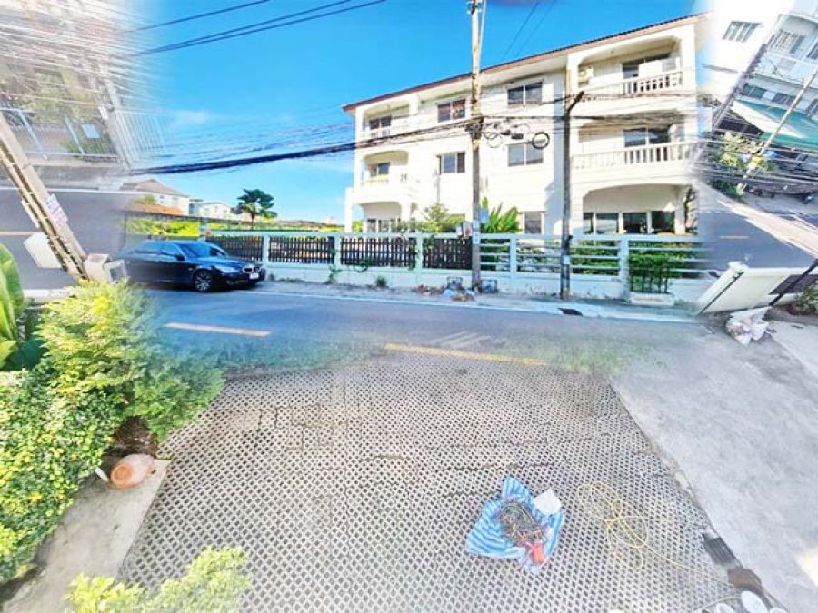 นวมินทร์ 107-113  9แอร์  รร.เลิศหล้าเกษตรนวมินทร์ 799ม. ให้เช่า โฮมออฟฟิศ 3ชั้น 2คูหา รร.นานาชาตินีวา 1.2 กม. 9นอน 6น้ำ 485ตรม.103ตรว.