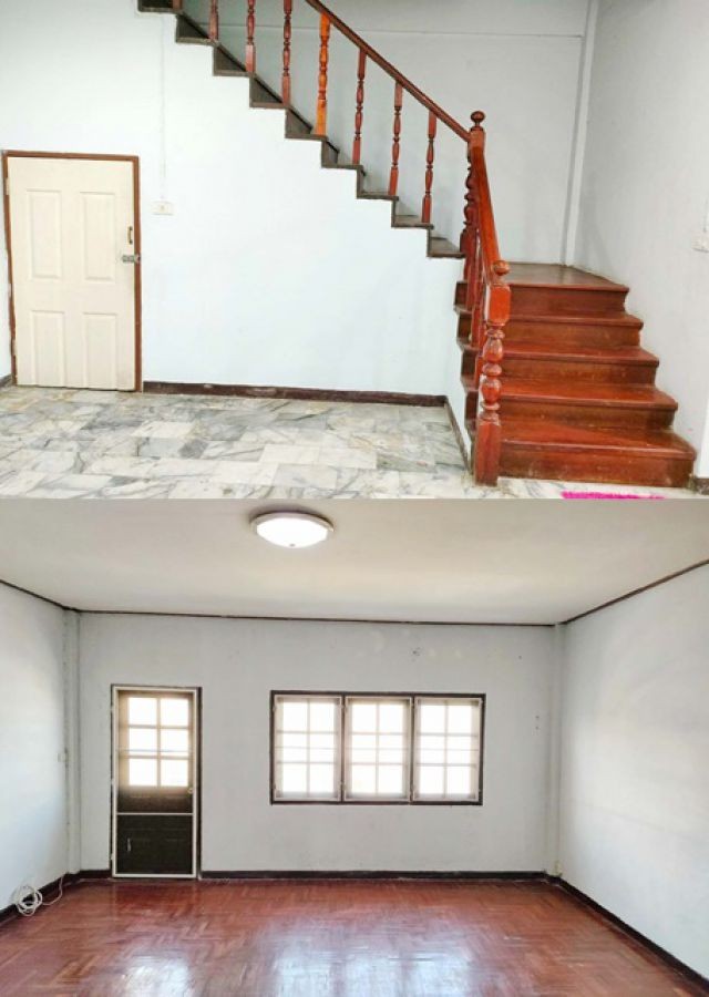 รร.สตรีวิทยา 2 เซ็นทรัล อีสต์วิลล์ 1.4 กม. 5นอน 3น้ำ MRTลาดพร้าว71 3.2กม. 1.2 กม.ให้เช่า ทาวน์เฮาส์ 3 ชั้น มีรถเมล์ วินรถ 4 ล้อเล็กผ่าน