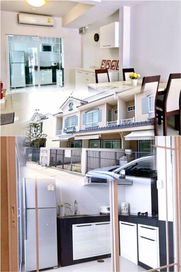 เฟอร์หรูที่สุด ถูกที่สุดใน อินดี้ บางนา กม.7 คอนคอร์เดียน 800 ม.ทาวน์เฮาส์ 2 ชั้น ใหม่  2นอน 3น้ำ ย่านเมกะบางนา 1.4 กม. 3แอร์ 18 ตร.วา.