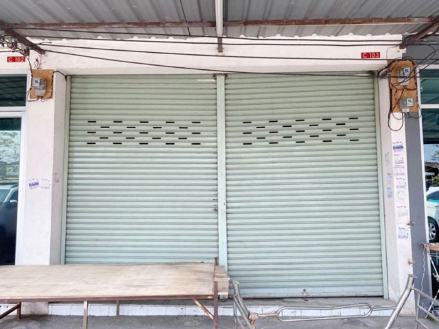 MRT สุวินทวงศ์ 0.8 กม ให้เช่าอาคารพาณิชย์ 1 ชั้น .ติดถนนสุวินทวงศ์ มีนบุรี 1 นอน 1 น้ำ ทำเลดี เหมาะกับเป็นร้านซ่อมรถ ร้านค้า