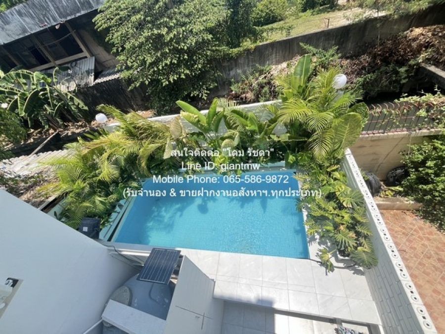 ขาย/ให้เช่าทาวน์โฮมพูลวิลล่า 4.5 ชั้น @วิภาวดี 20 25.50 ตร.ว. 6 น 6 น้ำ 2 จอดรถ ราคา 18 ล้านบาท