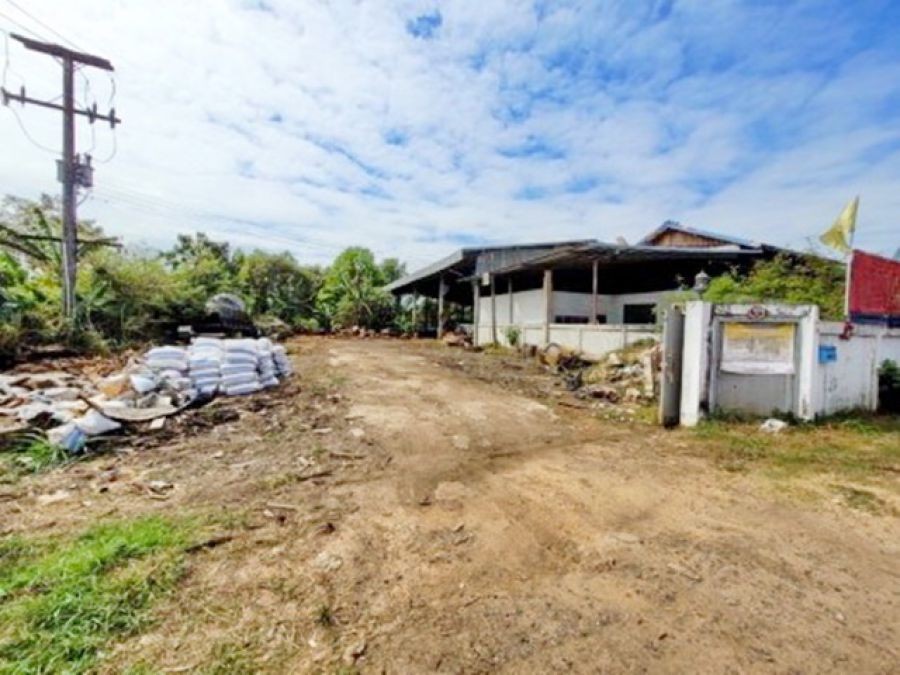 หอนาฬิกาเดชอุดม 1.6 กม. ติดถนนใหญ่ โรงงาน โรงเลื่อยไม้  เขื่อนยาง 2,010ตร.ม. 505ตร.วา. PTT Station  มีออฟฟิศ  2นอน