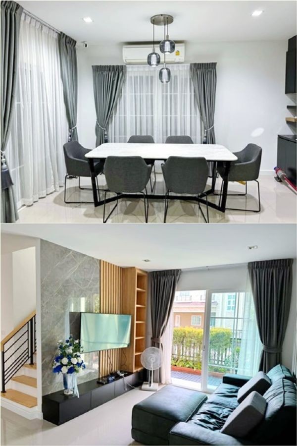 คฤหาสน์หรู 2 ชั้น นวมินทร์40-44 ช็อคโกแลตวิลล์ 200 ม.4นอน 242 ตร.ม. จัดเต็มเฟอร์  รร.นานาชาติจีน China 2.8 กม. ตลาดปัฐวิกรณ์ 1.9 กม