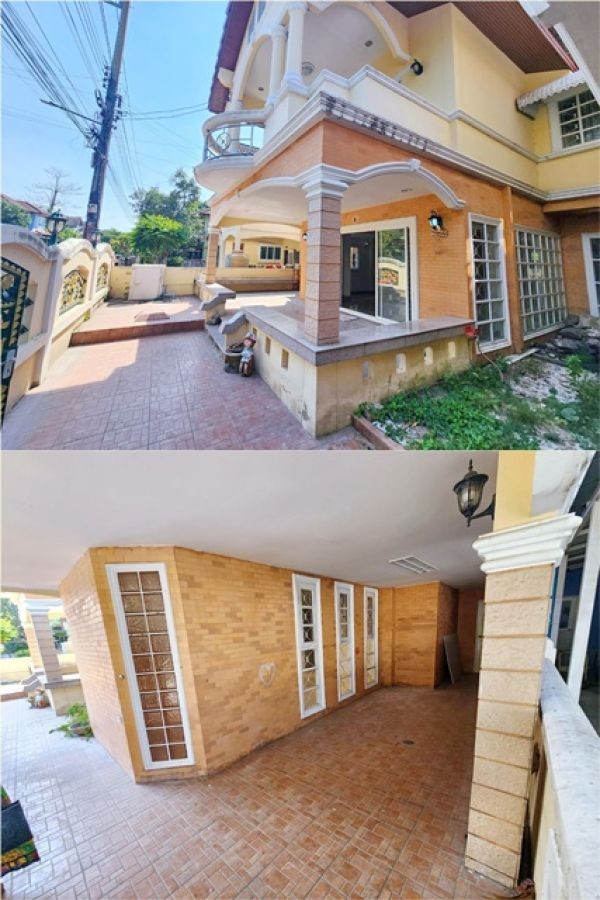 เช่าคฤหาสน์หลังใหญ่ 2ชั้น ถูกที่สุด นิมิตรใหม่ 40 ตลาดเคซี 1.4กม. 4นอน 60ตร.วา.280ตร.ม.รร.นานาชาติเกวลี 1.4 กม.  รพ.คลองสามวา 3.7 กม.