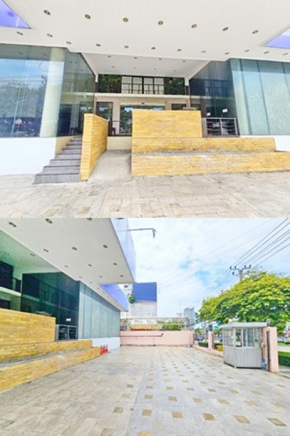 ตึกใหญ่ 9 ชั้น 9 แอร์ รัชดา MRTสุทธิสาร 400ม. ทำเลดี  2,010 ตร.ม. 300ตร.วา. ให้เช่าออฟฟิศ  America U. 2.3 กม. เดอะสตรีท รัชดา 3 กม