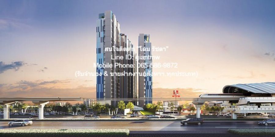 ขาย SALE condominium The Origin Plug & Play Ramintra 26ตาราง.เมตร 1 BEDROOM 1 BATHROOM 3590000 thb ไม่ไกลจาก ติดรถไฟฟ้าสถานีรามอินทรา กม.9 หรูอยู่สบาย
