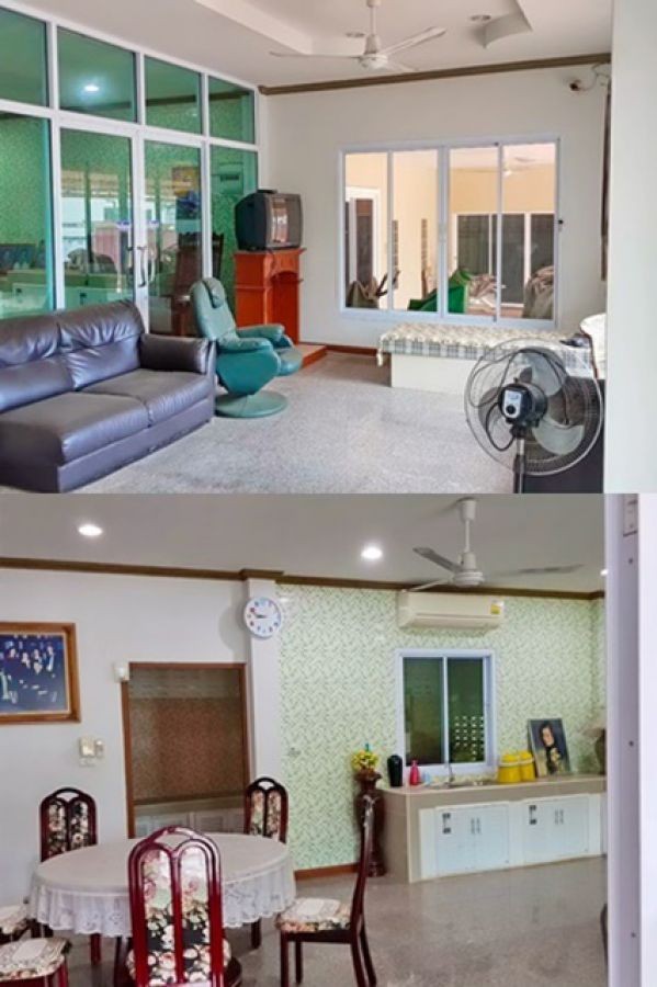 โลตัส หนองคาย 590ม. ค้าขายกับฝั่งลาว ถ.คนเดิน ท่าเสด็จ ให้เช่าบ้าน คฤหาสน์ 2 ชั้น 5-7นอน 4A/C ใจกลางเมือง 4น้ำ  110ตรว.  โฮมโปร เมกาโฮม