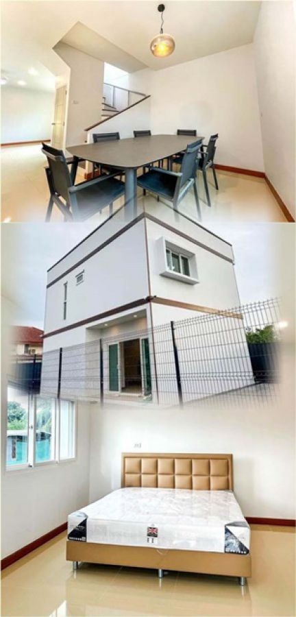 MRT บางแค 1.6 กม. เดอะมอลล์ บางแค 1.4 กม. โลตัส  52 ตร.วา. 210 ตร.ม.บ้านเดี่ยว 2 ชั้น 2 นอน 2 น้ำ สร้างใหม่  เฟอร์ใหม่ครบครัน ให้เช่า