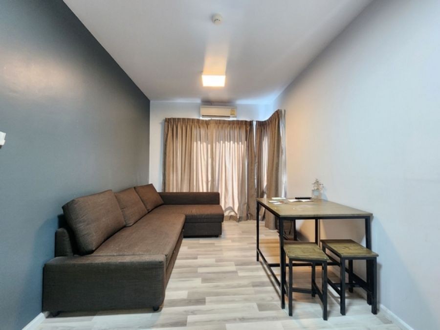 คอนโด ให้เช่า EASE Rama II เฟส 1 ชั้น 3 ห้องมุม ขนาด 2 นอน ขนาด 45 ตรม. ใกล้เซ็นทรัลพระราม2