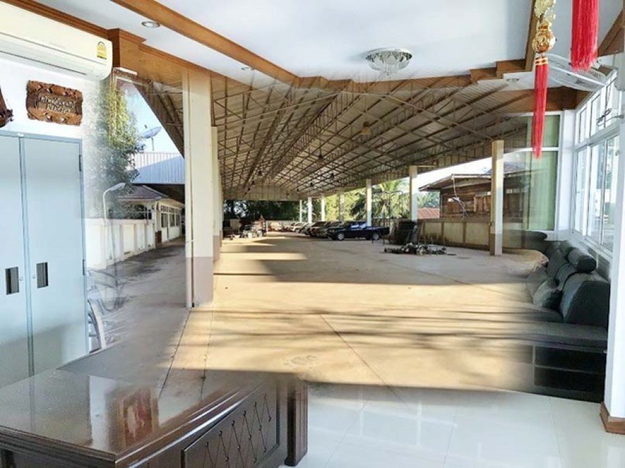 ให้เช่าโชว์รูม ออฟฟิศพร้อมสิ่งปลูกสร้าง สว่างแดนดิน ถูกที่สุดในโลก โลตัส  3งาน 57ตรว. 1,430ตรม. 2นอน 3น้ำ จอดรดได้หลายคัน ติดถนน 8 เลน