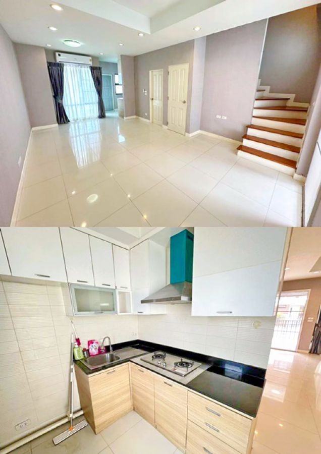 BTSบางจาก 730ม. ถ.สุขุมวิท 97 ปุณณวิถี23  ให้เช่า โฮมออฟฟิศ 3ชั้น 3 นอน 4 น้ำ 22 ตร.วา.270 ตร.ม.  งรร.นานาชาติเวลล์ส