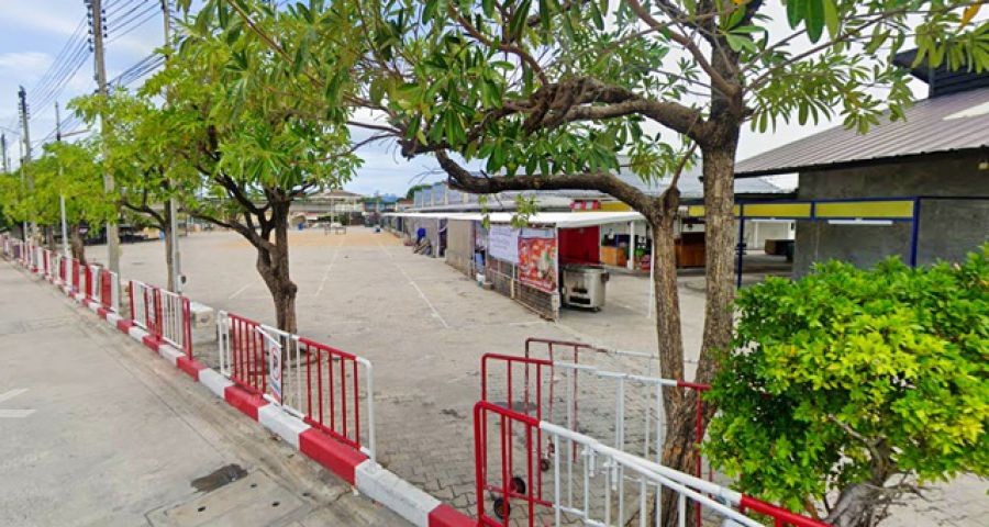 ตรงข้าม เมกาโฮม บางแสน ทำเลดี ที่ดิน 1ไร่ 29ตร.วา.ติดถนนใหญ่ ติดตลาดนัดจตุจักร ชลบุรี  ขาย ทะเลบางแสน ม.บูรพา ชลบุรี 3 กม.