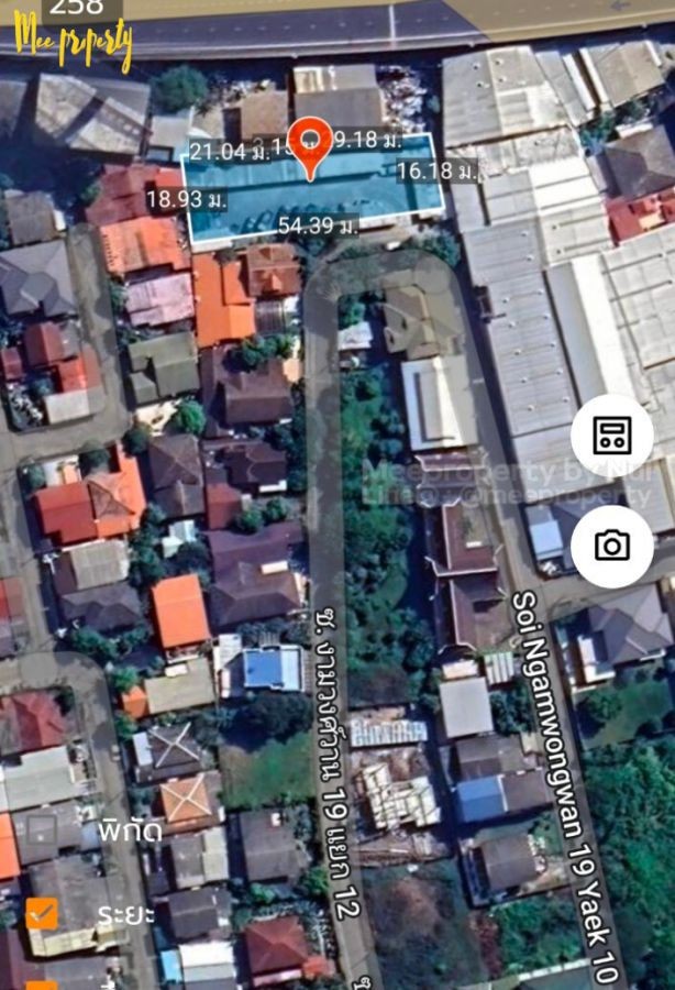 ขายที่ดิน โฉนด 2 แปลง ( ขายยกแปลง ) ขนาดที่ดิน 2 งาน 34 ตรว. งามวงศ์วาน 19 แยก 12 เทศบาลนครนนทบุรี, นนทบุรี ME-167