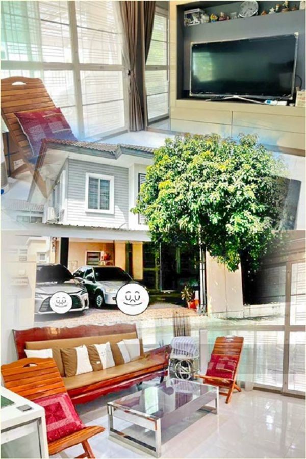 ถูกที่สุดในโลก เพียวเพลส พฤกษา รังสิต คลอง 2 1.4 กม. บ้านหลังใหญ่  2 ชั้น 3 นอน เครื่องใช้ไฟฟ้า เฟอร์ครบ BTS คูคต 5.5 กม.