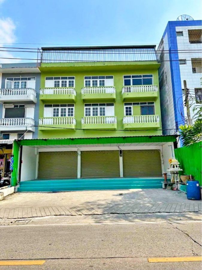 เซ็นทรัล พระราม2 400ม.ให้เช่า ติดถนน BTSภาษีเจริญ 5.1 กม.พระราม 2 อาคารพาณิชย์ 3.5 ชั้น 3คูหา 3 นอน 50ตร.วา. 600ตร.ม.รร.นานาชาติเบซิส