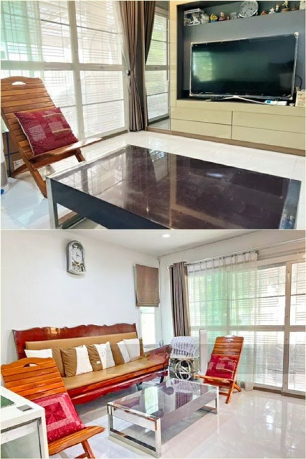 ถูกที่สุดในโลก เครื่องใช้ไฟฟ้า เพียวเพลส พฤกษา รังสิต คลอง 2 1.4 กม. บ้านหลังใหญ่  2 ชั้น 3 นอน  เฟอร์ครบ BTS คูคต 5.5 กม.