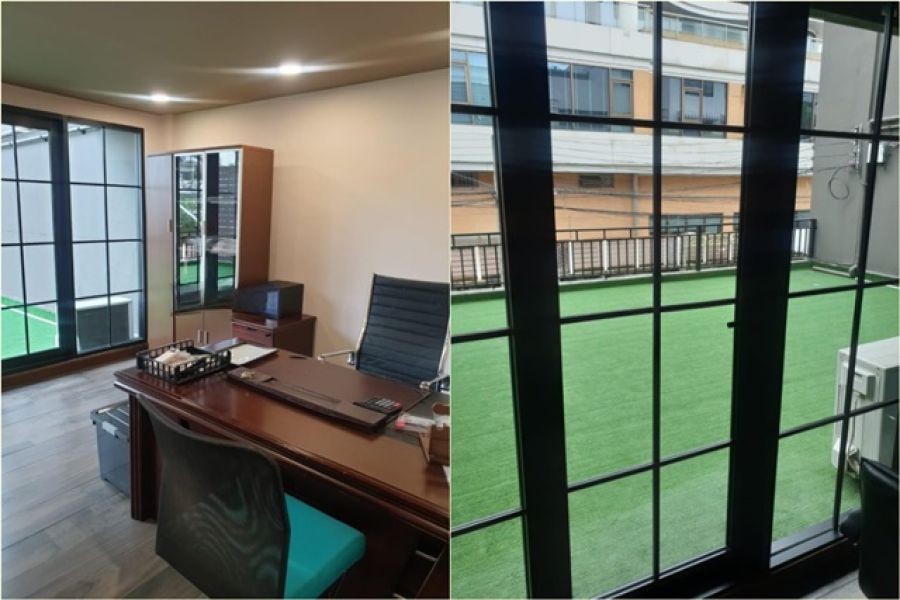 10นอน  บิ๊กซีพระราม 4 ให้เช่า ทั้งหลัง 500 ม.BTSทองหล่อ 800ม. ตึก 4 ชั้น 2 คูหา  5น้ำ สวย ใจกลางเมือง 50 ตร.วา.700 ตร.ม. . 9 แอร์