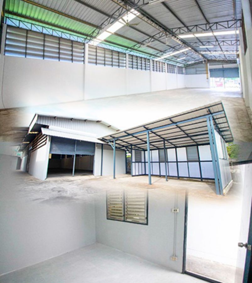 ให้เช่า โกดังพร้อมห้องพักMRT ลาดพร้าว 71 1.2 กม. ตลาดสดโชคชัย4 1.6กม. 2นอน2น้ำ ลาดพร้าว 76-82  180 ตร.วา. 300 ตร.ม รัตนบัณฑิต (RBAC)5.4กม.