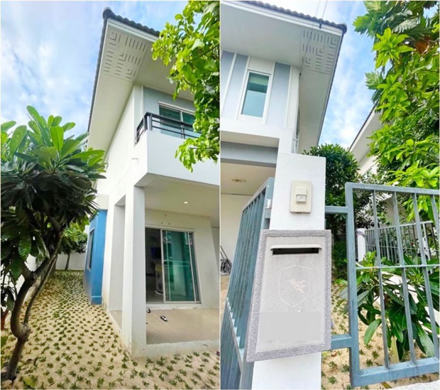 รร.วัดไพร่ฟ้า 1.3 กม.จัดเต็มเฟอร์  3 นอน ถูกที่สุดในโลก โลตัส วัดไพร่ฟ้า 2.7 กม. ให้เช่า บ้านเดี่ยว 2 ชั้น หลังมุม  2 น้ำ 235ตร.ม. 65ตร.วา.