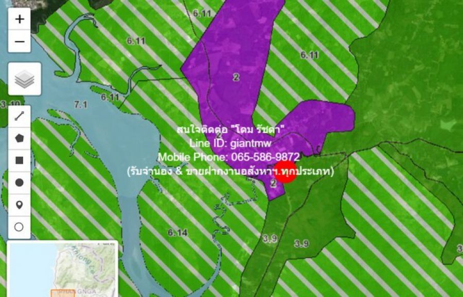 SALE ที่ดิน ที่ดิน ทุ่งมะพร้าว อ.ท้ายเหมือง จ.พังงา 91396250 BAHT.  พ.ท. 14623 ตรว. ไม่ไกลจาก ท่าเรือทับละมุ 12.7 กม. (ไปเกาะสิมิลัน และเกาะสุรินทร์) !!!