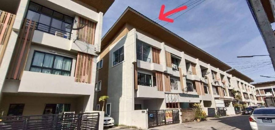 ขาย/เช่า โครงการหมู่บ้านเดอะซิมโฟนี่ ทาวน์โฮมแนว Modern 3 ชั้น ซอยนวมินทร์163 พท.20.2 ตร.ว