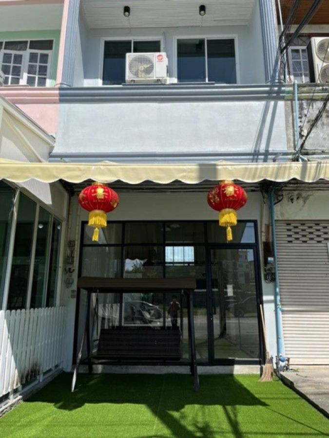 ติดๆ โฮมโปร ระยอง  market village เช่าหรือขาย ร้านอาหาร อาคารพาณิชย์ ถนนสุขุมวิทเข้าซอย49 เมตร หาดแสงจันทร์ ตลาดโต้รุ่ง 49 เมตร