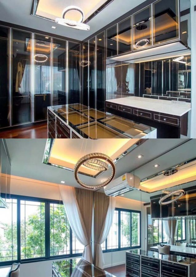 ลดครั้งที่4 คฤหาสน์สุดหรู กาญจนาภิเษก รร.สารสาสน์วิเทศบางบอน3 1.5 กม. 4นอน  หรูหรา ตระการตา 2ชั้น