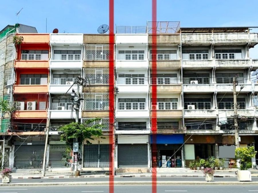 บิ๊กซี ดาวคะนอง 700 ม.อาคารพาณิชย์ 5 ชั้น  เดอะมอลล์ ท่าพระ 1.1 กม.ม.ราชภัฏบ้านสมเด็จเจ้าพระยา 3.2 กม. 16 ตร.วา.280 ตร.ม