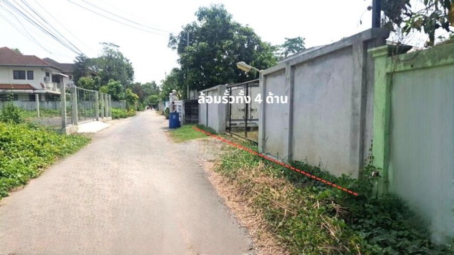 ขายที่ดินถมแล้วสูงกว่าถนน 97 ตรว.ที่ดินล้อมรั้วปูน 4 ด้าน เข้าซอยแค่ 200 ม.ซ.วัดสุขใจ18 คลองสามวา-นิมิตใหม่ กรุงเทพ