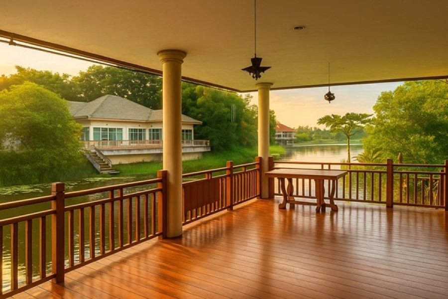 ขายบ้านเดี่ยว ทำเลทอง ริมทะเลสาบ ใน Wellness City อยุธยา 3 ห้องนอน 3 ห้องน้ำ โทร 088-941-9453