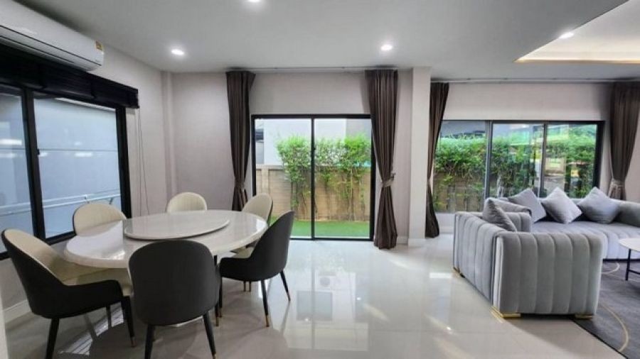 LVPP53001 ให้เช่า บ้านเดี่ยว เศรษฐสิริ กรุงเทพกรีฑา Setthasiri Krungthep Kreetha ติดกับ ร.ร.นานาชาติ Brighton college