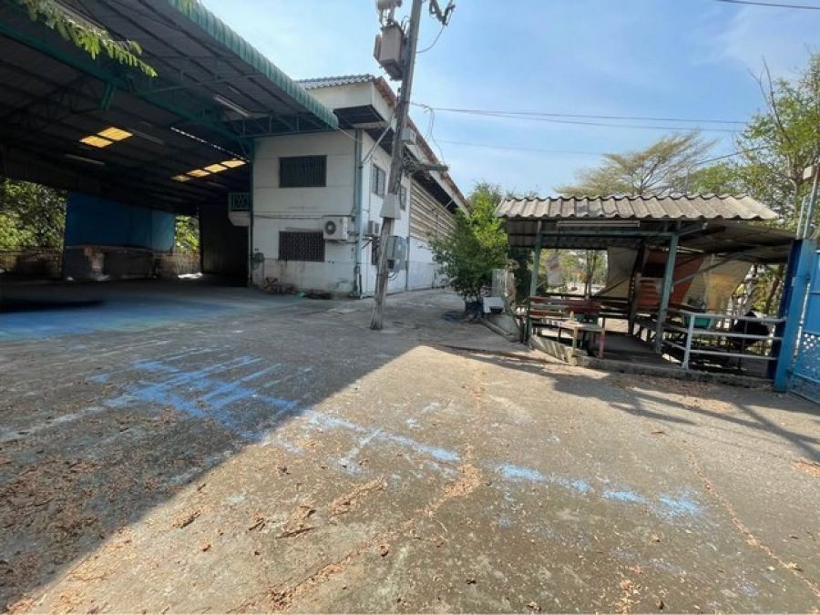 ให้เช่าโกดังออฟฟิศ และบ้านพักพนักงาน ถนนเลียบคลองเดื่อ  ตำบล บางเดื่อปทุม ถนน346   รับน้ำหนักได้ประมาณ30ตัน/ตร.ม.