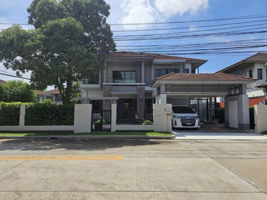 ให้เช่าบ้านเดี่ยว ใกล้เซ็นทรัล แจ้งวัฒนะ โครงการเศรษฐสิริ ชัยพฤกษ์-แจ้งวัฒนะ ใกล้ mrt สายสีชมพู สถานีแยกปากเกร็ด  จุดขึ้นทางด่วน ศรีรัช