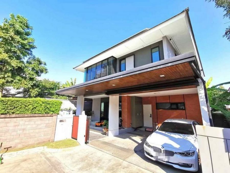 ให้เช่าบ้านเดี่ยวหมู่บ้านเศรษฐศิริ จรัญปิ่นเกล้า 1ใกล้เดอะเซอร์เคิล ราชพฤกษ์ โรงพยาบาลศิริราช    หลังมุม ย่านจรัญสนิทวงศ์และปิ่นเกล้า