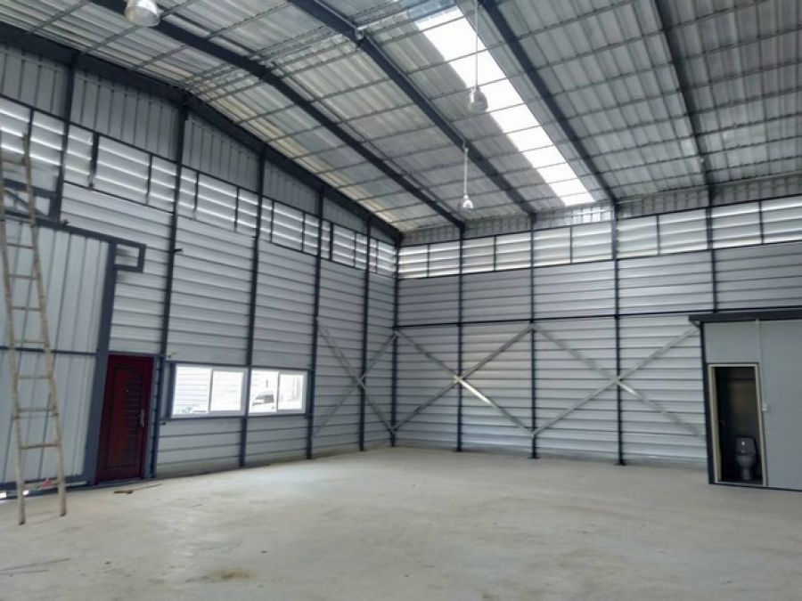 ให้เช่าโกดังพื้นที่ใช้สอย 600 ตร.ม ติดถนน ย่านสายไหม วัชรพลเพิ่มสินใกล้ Big C Food place  และ ตลาดยิ่งเจริญ