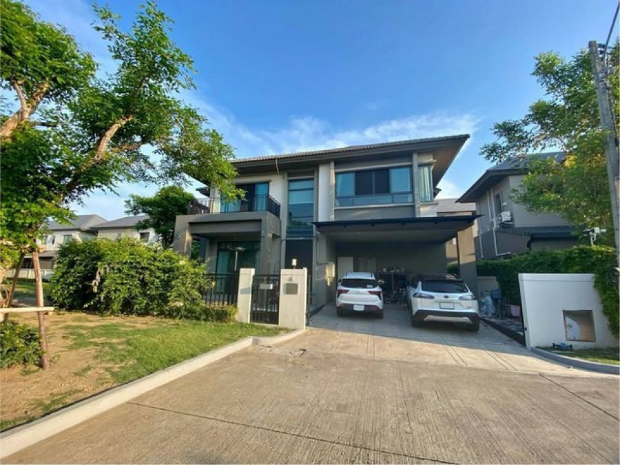 ขายบ้านเดี่ยว โครงการบางกอก บูเลอวาร์ด ปิ่นเกล้า-เพชรเกษม  หลังมุม  ย่านริมถนนพุทธมณฑลสาย 4