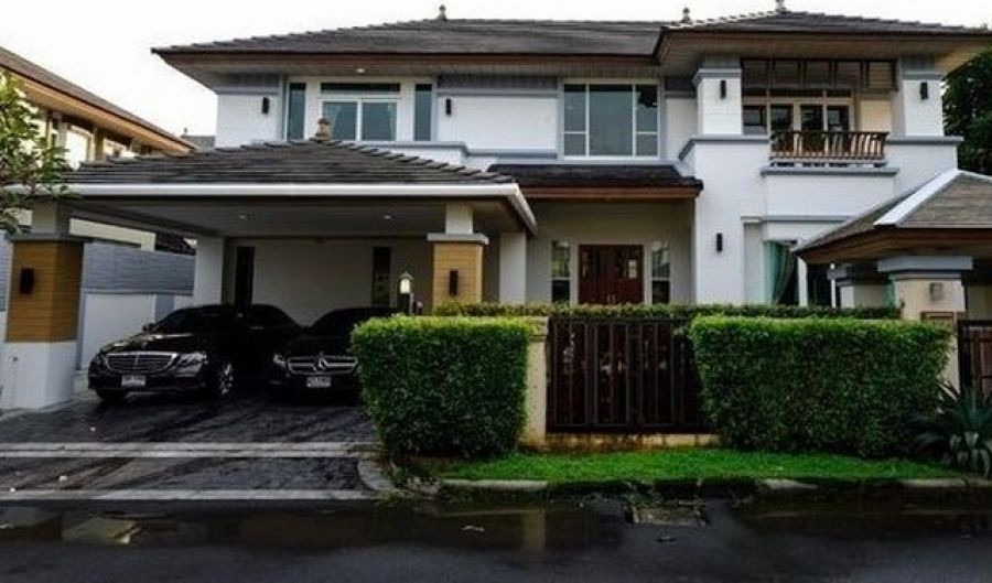 ให้เช่าบ้านเดี่ยว หมู่บ้านณุศาศิริ สาทร-ปิ่นเกล้่า   150 ตารางวา 4 ห้องนอน 4 ห้องน้ำ  แอร์ทั้งหลัง ห้องแม่บ้าน ฟอร์นิเจอร์ครบพร้อมเข้าอยู่