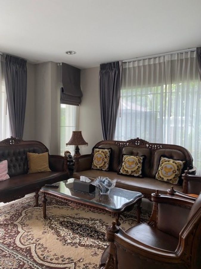 ให้เช่าบ้านใกล้ เซ็นทรัล แจ้งวัฒนะ ร.ร.สวนกุหลาบวิทยาลัยนนทบุรี โครงการ  นันทวัน แจ้งวัฒนะ - ราชพฤกษ์ ถ.ชัยพฤกษ์ ถ.บางกรวย