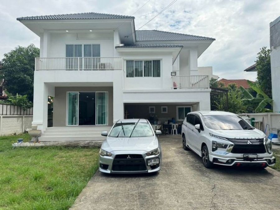 ให้เช่าบ้านเดี่ยวใกล้ทางด่วนเอกมัย-รามอินทรา ถนนเทพรักษ์ ใกล้ แม็คโคร บิ๊กซี สุขาภิบาล ร.ร.จารุวรรณ   บ้านลลิล อินเดอะพาร์ค วัชรพล-พหลโยธิน