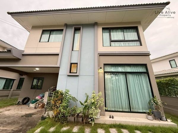 ให้เช่าบ้าน โครงการ คาซ่าเพรสโต้ ประชาอุทิศ 90 สงบ บรรยากาศดี 50.3 ตร.วา 3 ห้องนอน โทร 085-8266936