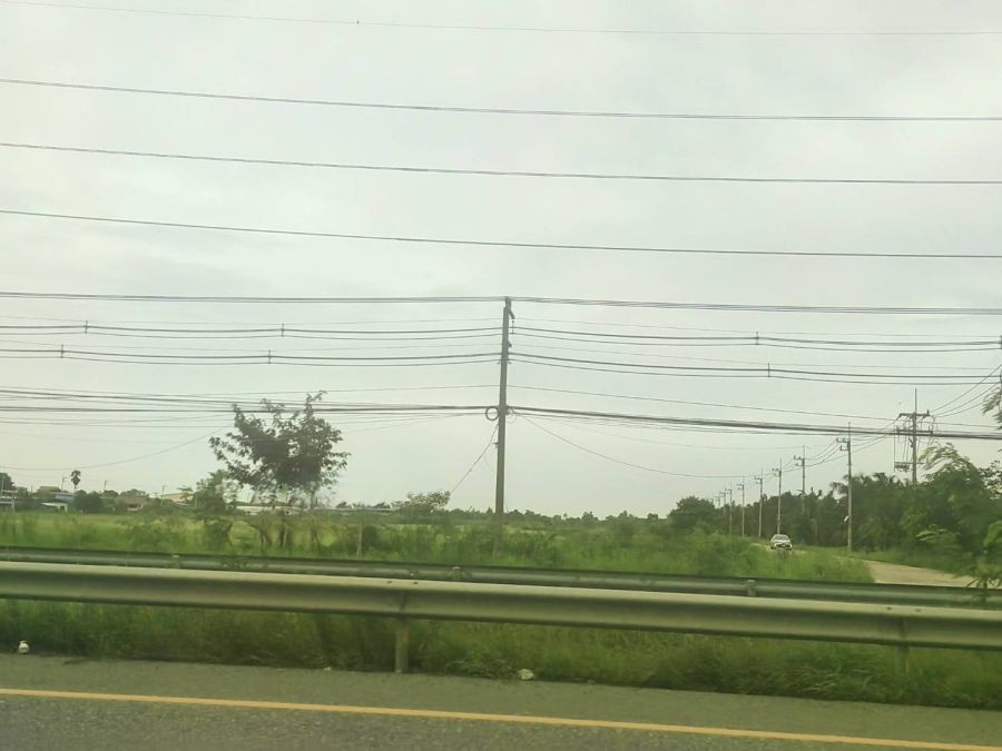 ขายที่ดิน 123 ไร่ แปลงสวยติดถนนใหญ่ ถนนสุวินทวงศ์  อ.บางน้ำเปรี้ยว จ.ฉะเชิงเทรา วิ่งเส้น 304 จากมีนบุรี