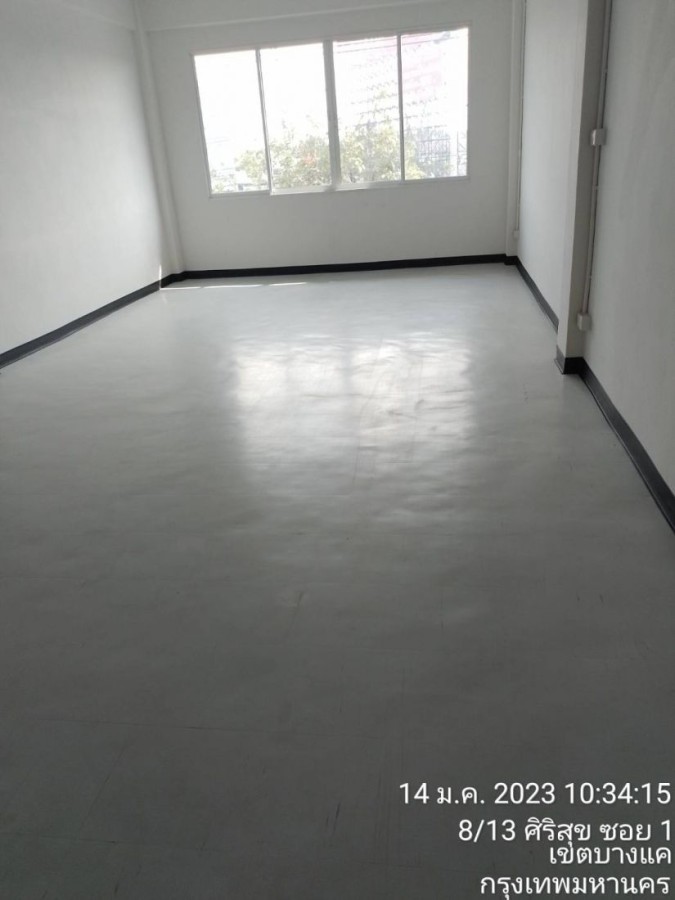 ขายอาคารพาณิชย์ 4 ชั้นมีชั้นลอย ปรับปรุงใหม่ ติดถนนกาญจนาภิเษก ซอยสุขสันต์6  บางแค