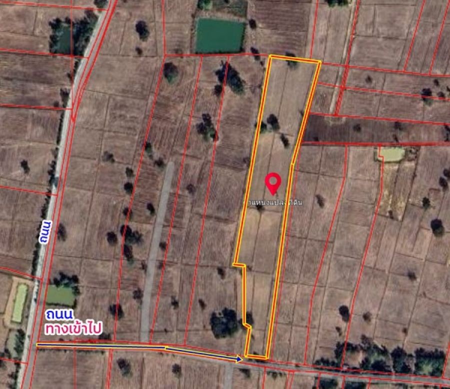 ขายที่ดิน ต.โคกสนวน อ.ชำนิ จ.บุรีรัมย์ เนื้อที่ 10 ไร่ 3 งาน 58 ตร.ว. ใกล้ถนน 4 เลน Tel. 063-282-5635